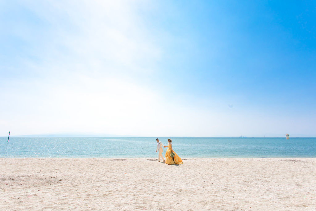 三池海水浴場｜大牟田｜結婚式前撮り